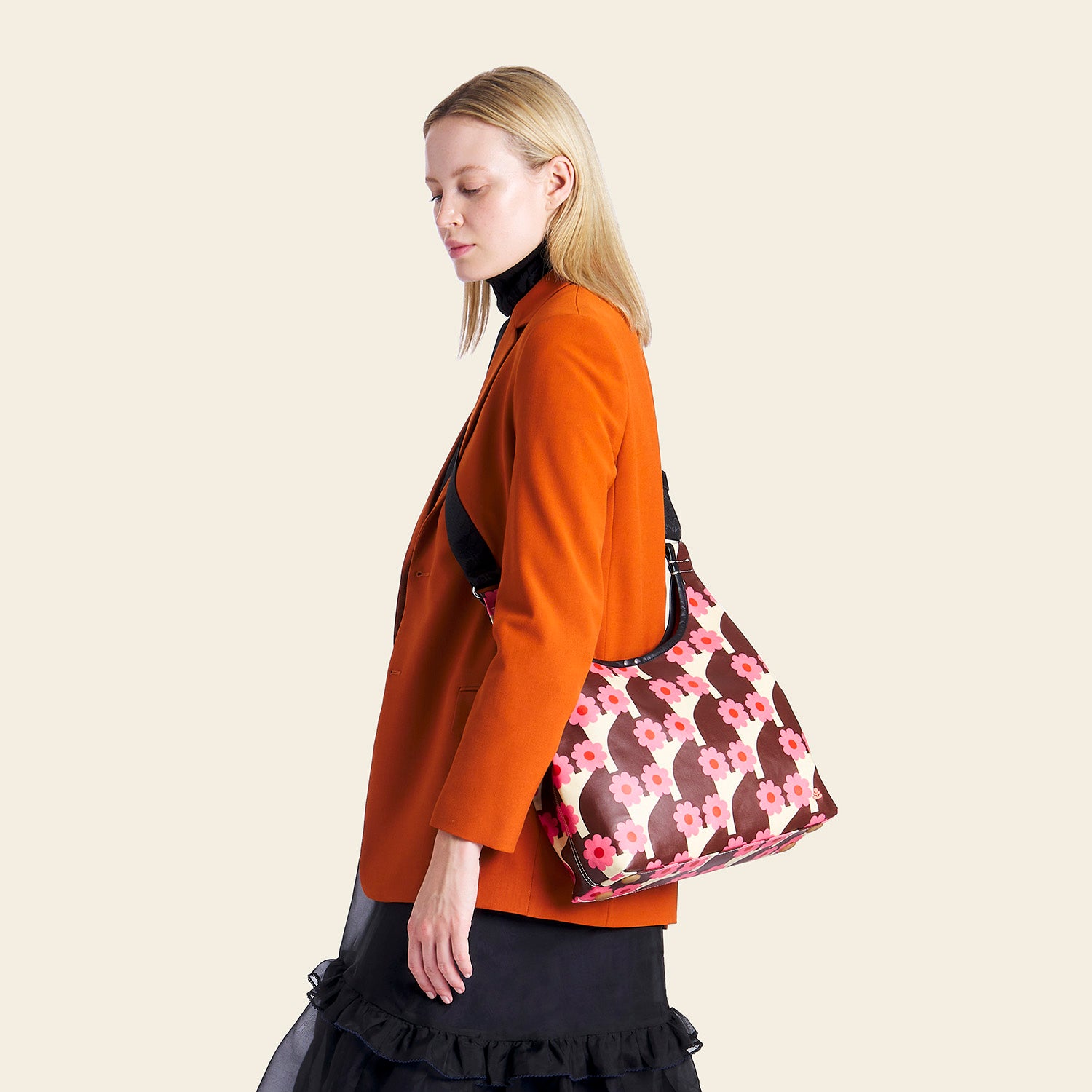 Seven Owls Midi Crossbody Bag for Women - Stylish & Lightweight Purse for Everyday Use, Travel, and Shopping