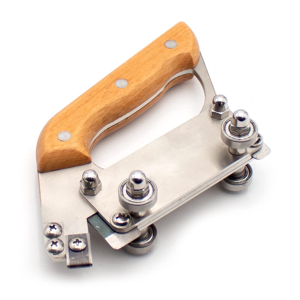Professional PVC Plastic Floor Construction Tools - Rubber Carpet Wheeled Groover for Vinyl Flooring | 0-3MM Adjustable Depth Grooving Slotting Machine | Perfect for DIY Home Renovation & Professional Floor Installation