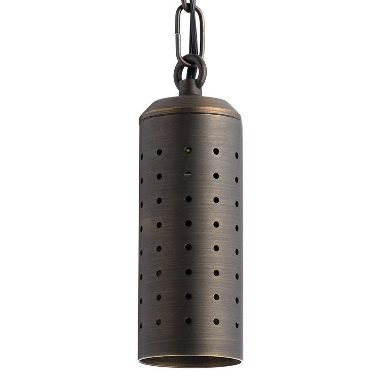 12V Single Light Twinkler Outdoor Pendant - Waterproof Hanging Light for Patio, Garden, Porch & Deck Decor