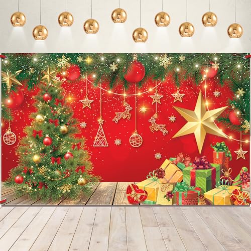 Tree, Star and Gifts