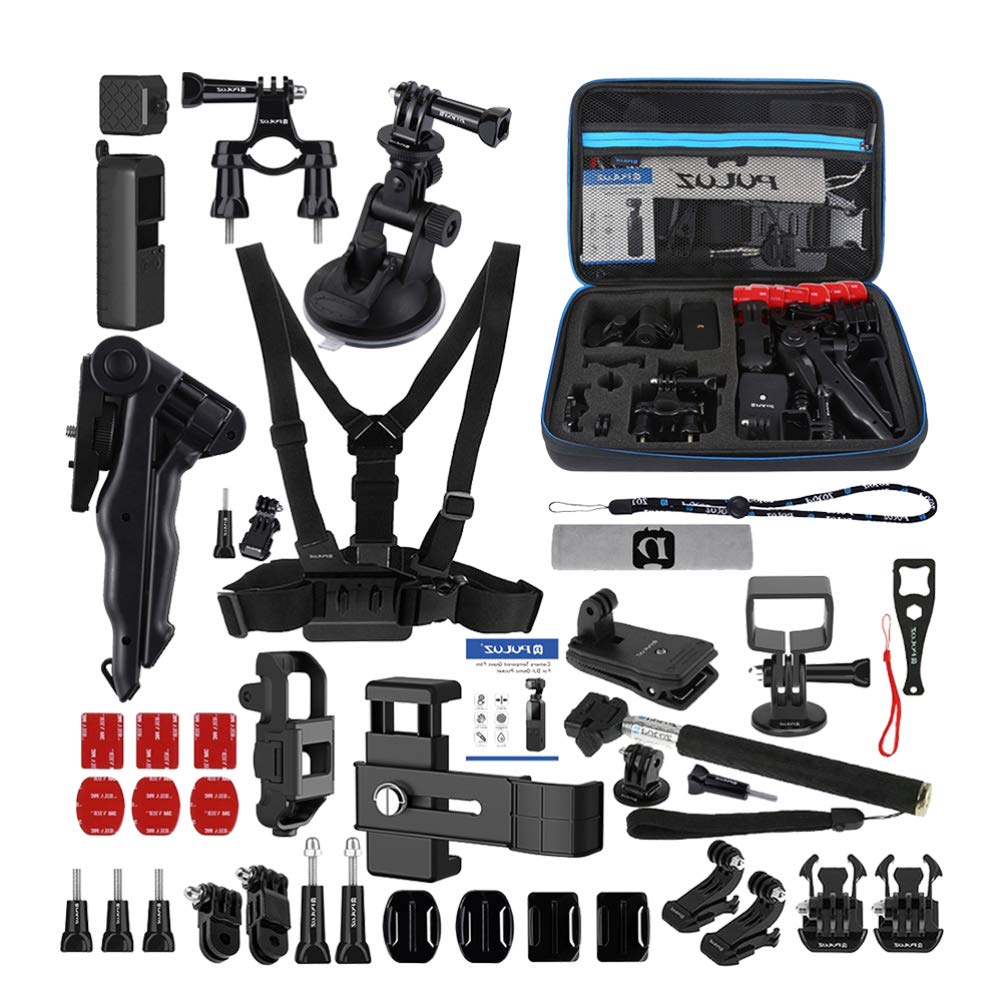 Uonlytech 43-in-1 Camcorder Video Camera Kit with Selfie Stick, Camera Harness & Photography Accessories - Perfect for Vlogging, Travel, Sports & Outdoor Adventures