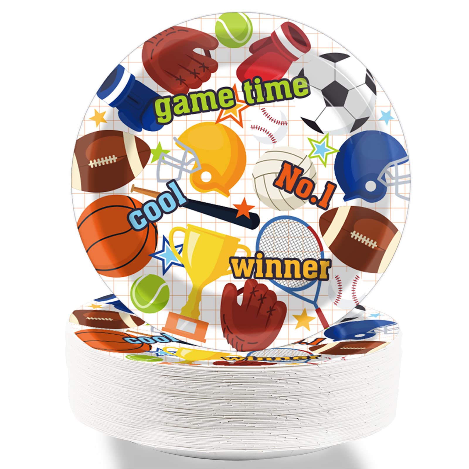 80-Piece All-Star Sports Party Decorations Set - 7