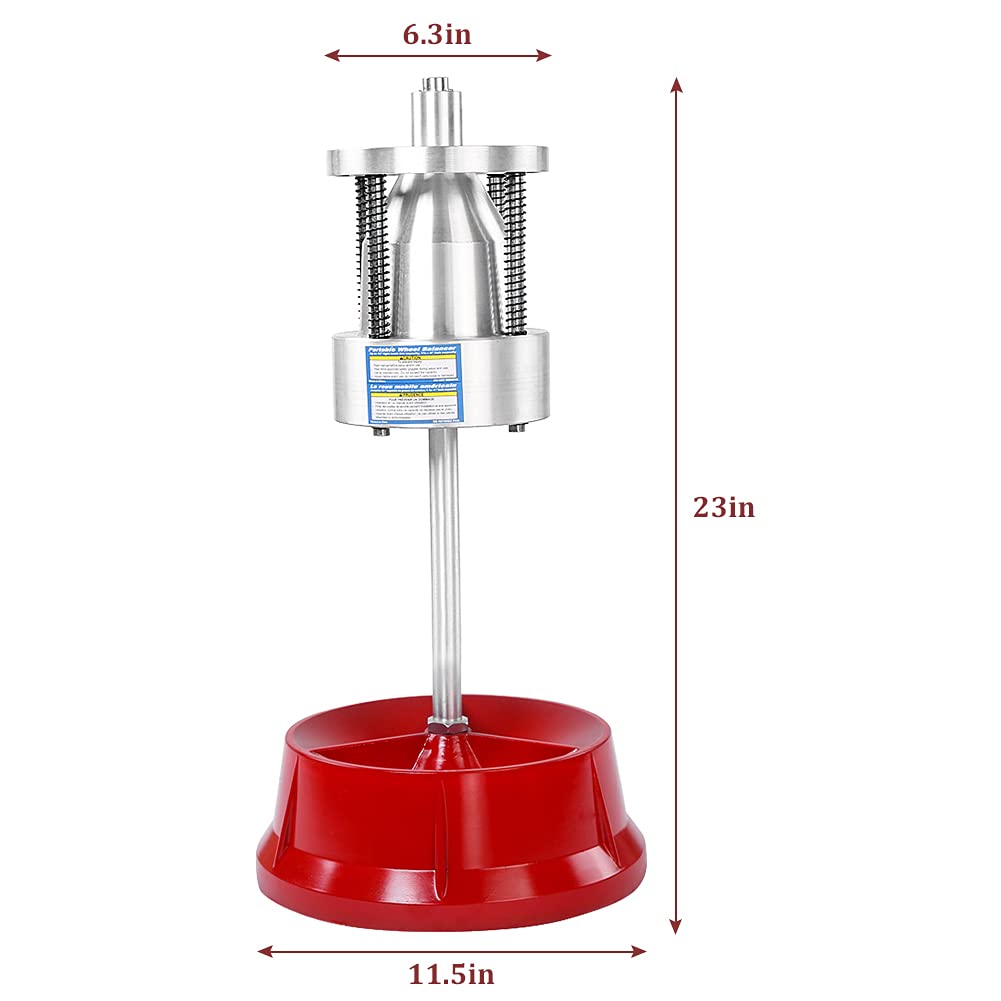 Professional Portable Bubble Wheel Balancer - Heavy Duty Tire Rim Balancing Machine for Cars & Trucks | Perfect for Auto Shops, DIY Mechanics & Mobile Tire Services