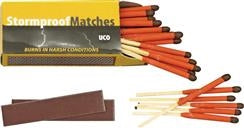 UCO Stormproof Matches - Waterproof & Windproof Survival Matches for Camping, Hiking, and Emergency Preparedness