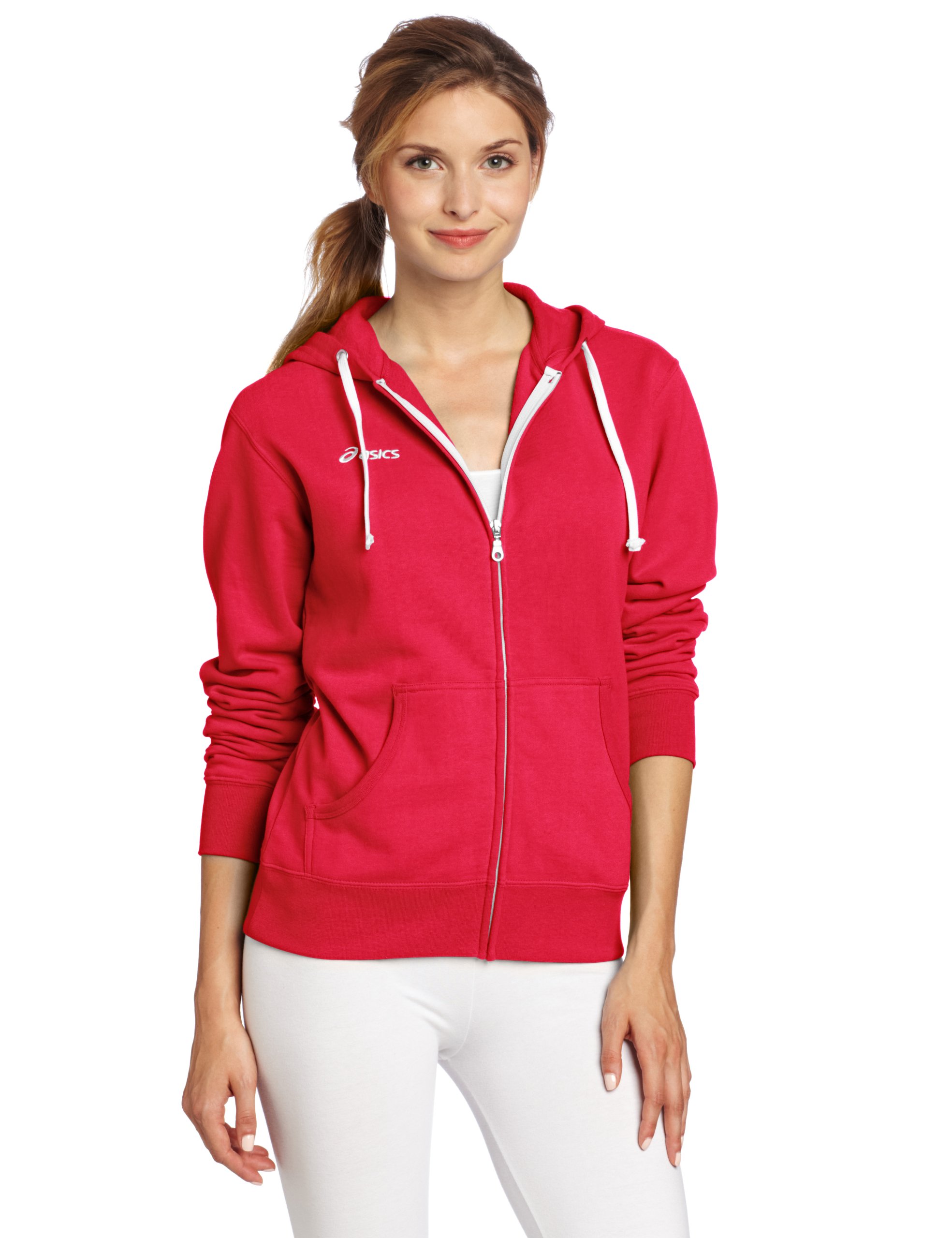 ASICS Women's Fleece Hoodie - Soft Warm Pullover Jacket for Running, Yoga & Outdoor Activities | Cozy Winter Workout Top for Gym & Casual Wear
