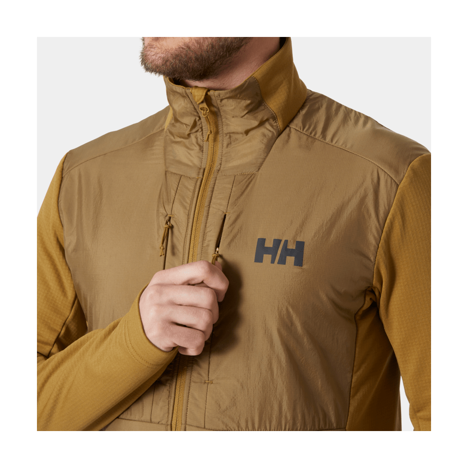 Helly Hansen Men's Versalite Hybrid Fleece Jacket 2025 - Waterproof Windproof Outdoor Fleece Jacket for Hiking, Camping & Winter Sports
