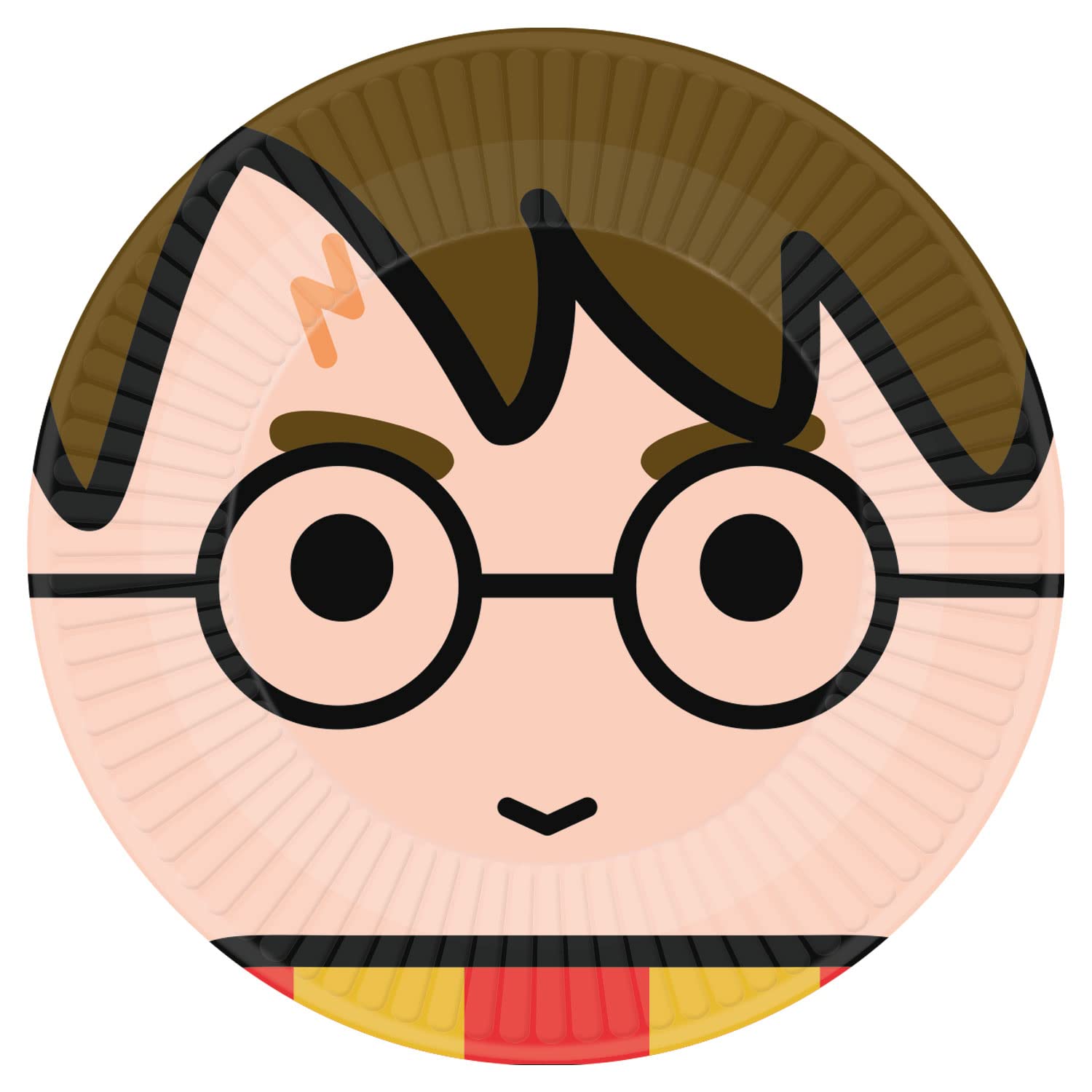 Harry Potter Birthday Party Paper Plates - 8 Inch Disposable Dinner Plates for Kids, Themed Party Supplies - Perfect for Birthday Celebrations, Baby Showers, and Magical Themed Events