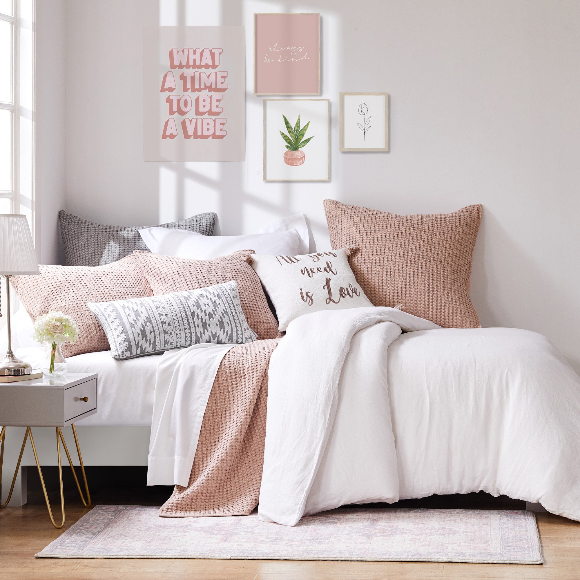 Premium Washed Linen Duvet Cover Set - Breathable & Soft 100% Natural Flax Fabric - Queen Size Bedding for Summer & All Seasons - Perfect for Cozy Bedrooms, Guest Rooms & Vacation Homes
