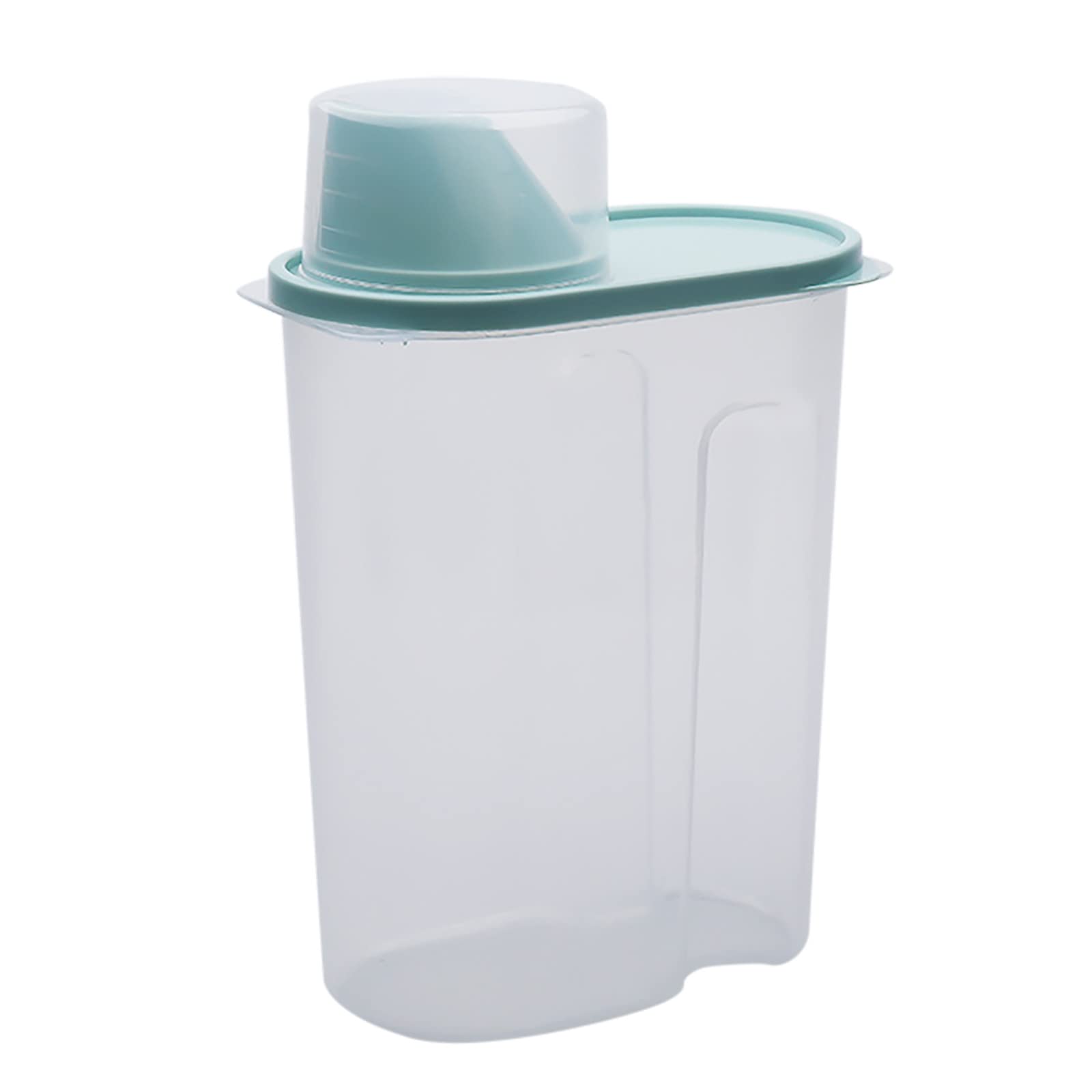 2.5L Airtight Plastic Food Storage Container for Kitchen - Multi-Grain Dry Goods Sealed Bin with Locking Lid (Blue, 1-Pack) - Perfect for Rice, Flour, Sugar, Coffee & Pantry Organization