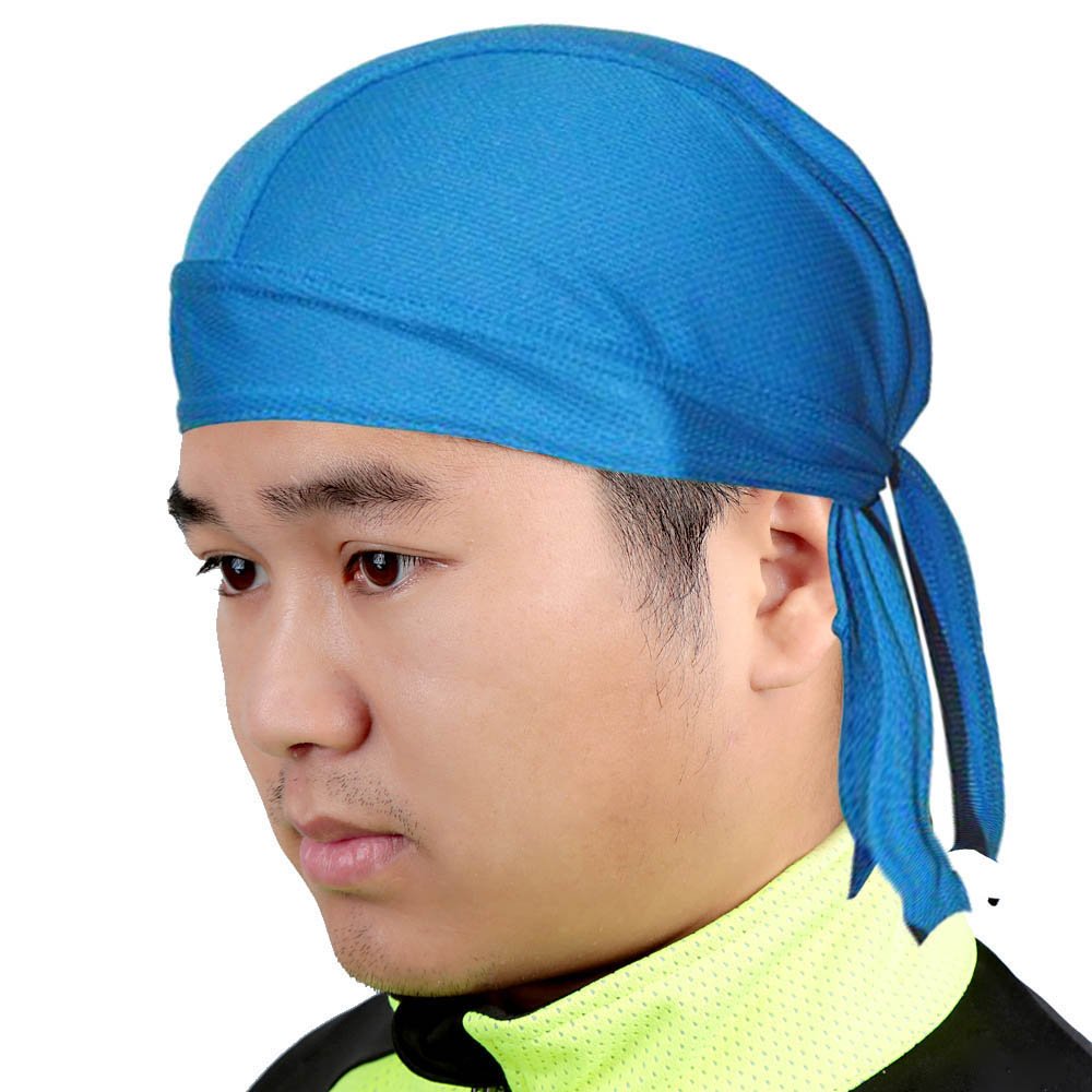 Breathable Sweat-Wicking Bandana Headbands & Skull Cap Beanie Hat for Men & Women - Perfect for Running, Cycling, Workout & Outdoor Sports