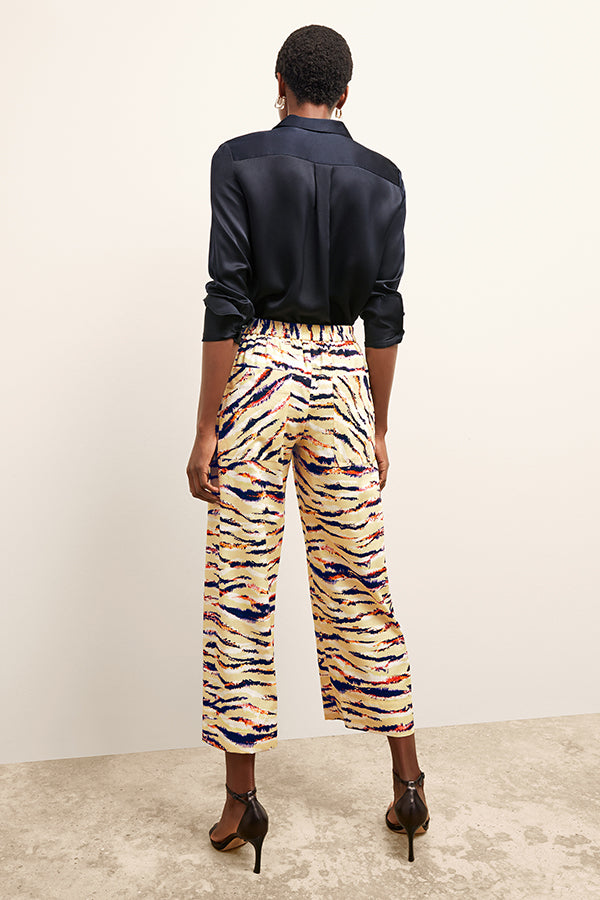 Madelyn Pants - Airy Cotton Savannah Print Women's Casual Pants for Summer | Perfect for Beach, Vacation & Everyday Wear