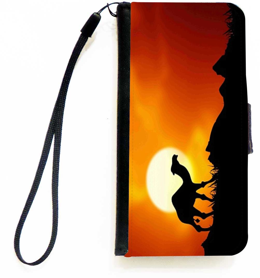 **Sunset Flip Wallet iPhone Case with Magnetic Flap for Apple iPhone 5c – Stylish & Secure Phone Cover for Everyday Use**
