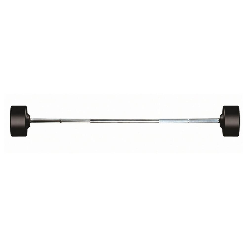 York Barbell Fixed Pro Straight Bar - Olympic Weightlifting Bar for Strength Training, Powerlifting & CrossFit - Perfect for Home Gym & Commercial Use