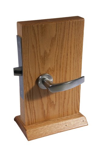 Sargent 8200 Series Satin Chrome Mortise Lock - Removable Disposable Core, P Lever, LN Rose Trim (1-Pack) - Ideal for Construction Sites, Storerooms, Closets & Commercial Security Applications