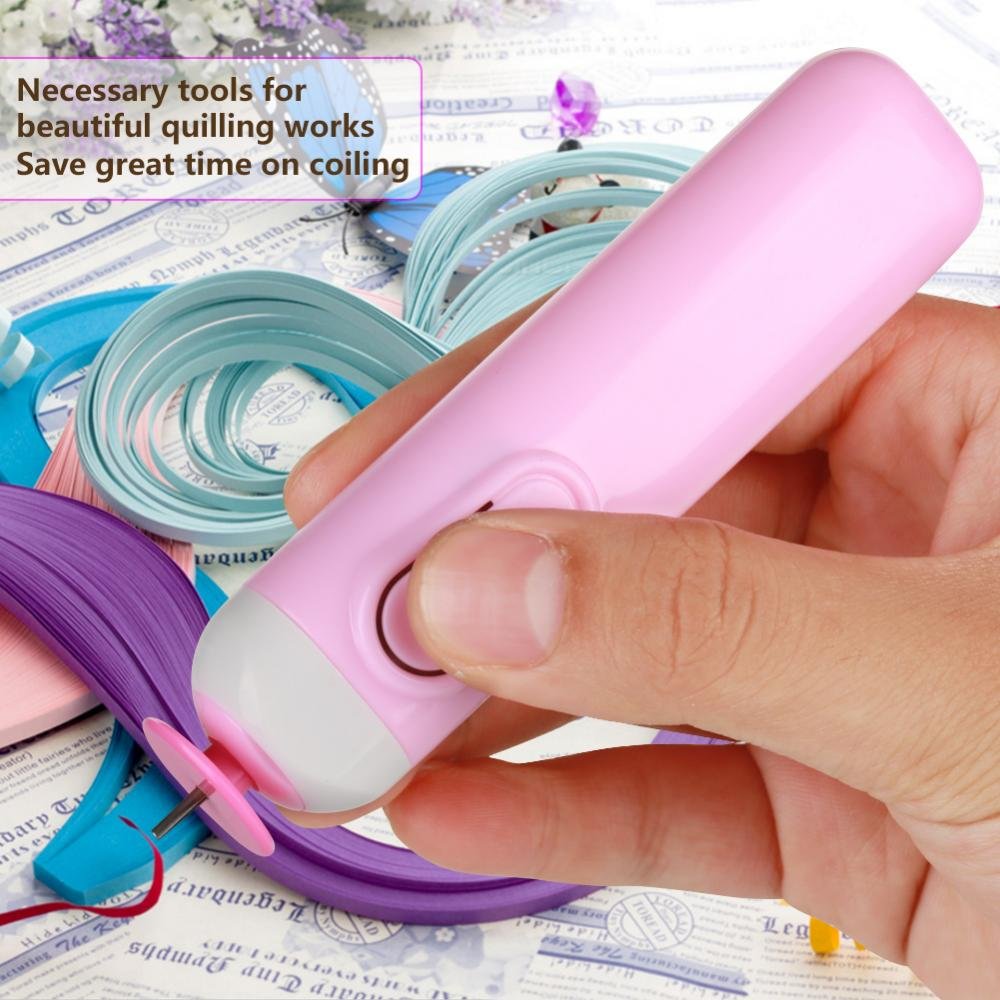 Electric Quilling Pen - Automatic Paper Curling Tool for DIY Crafts, Scrapbooking & Card Making | Perfect for Beginners & Professionals
