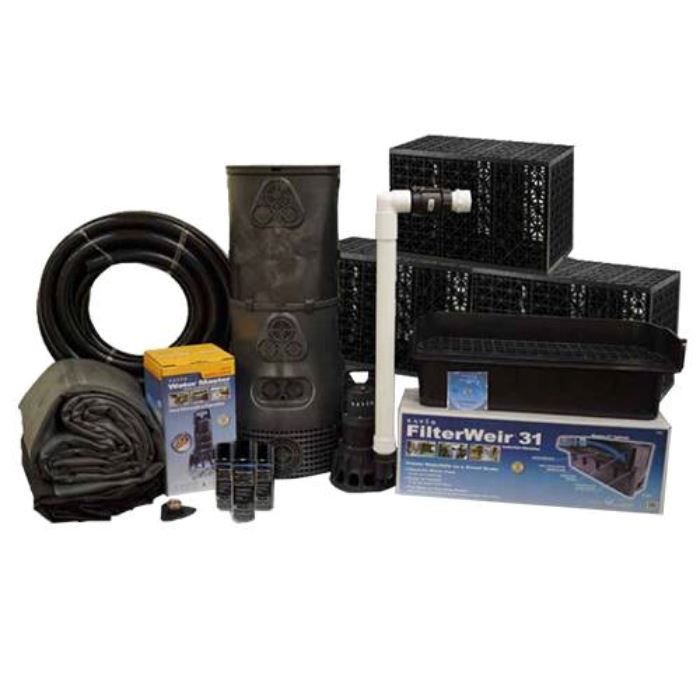 Savio Pond Free Package 18' - Premium Pond Filtration System for Koi & Water Gardens | Perfect for Backyard Ponds, Water Features & Aquatic Plant Maintenance