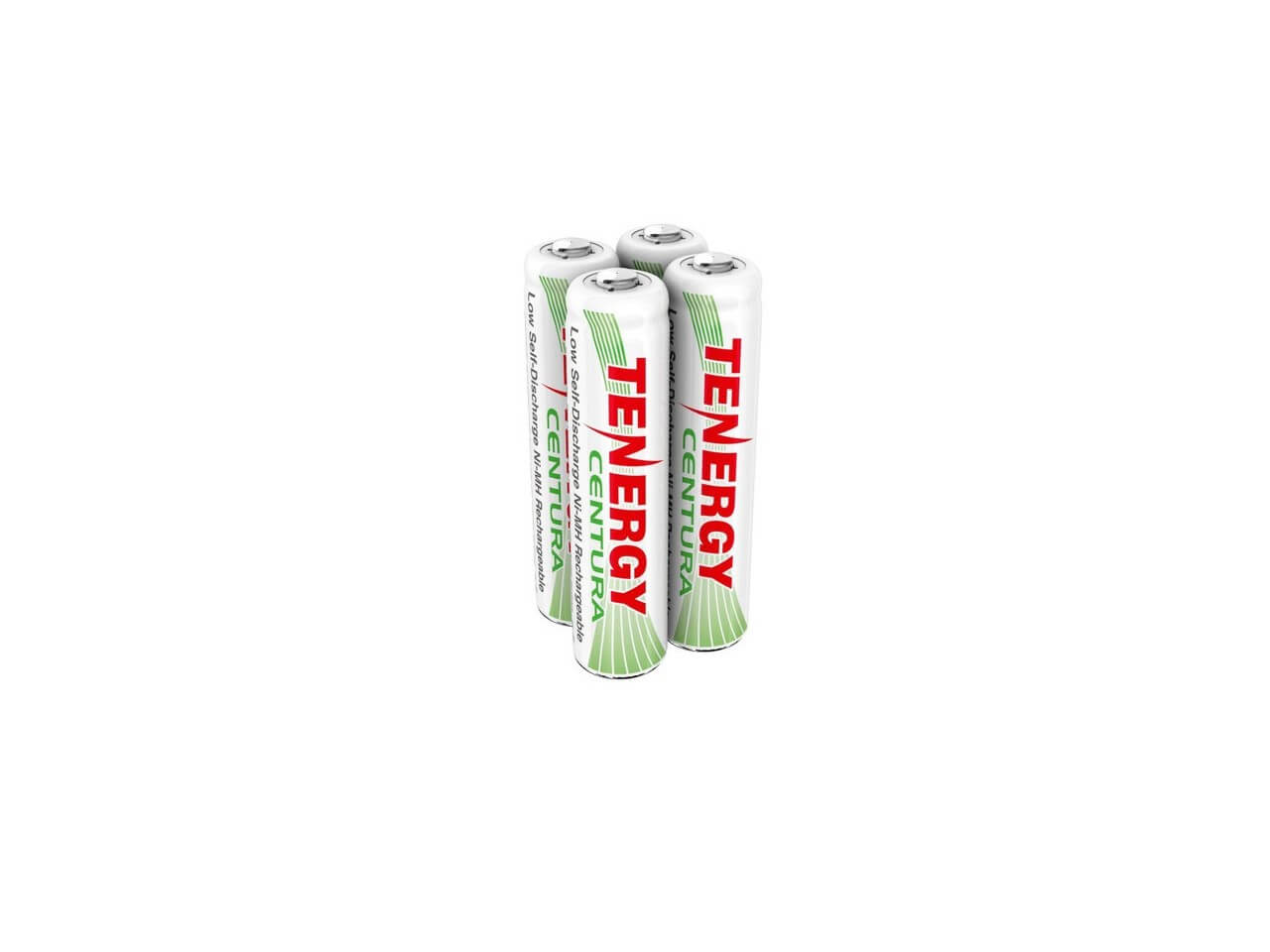 Tenergy AAA Centura NiMH Rechargeable Batteries 4 Pack - High Capacity 1000mAh, Low Self-Discharge for Digital Cameras, Wireless Mice, and Remote Controls