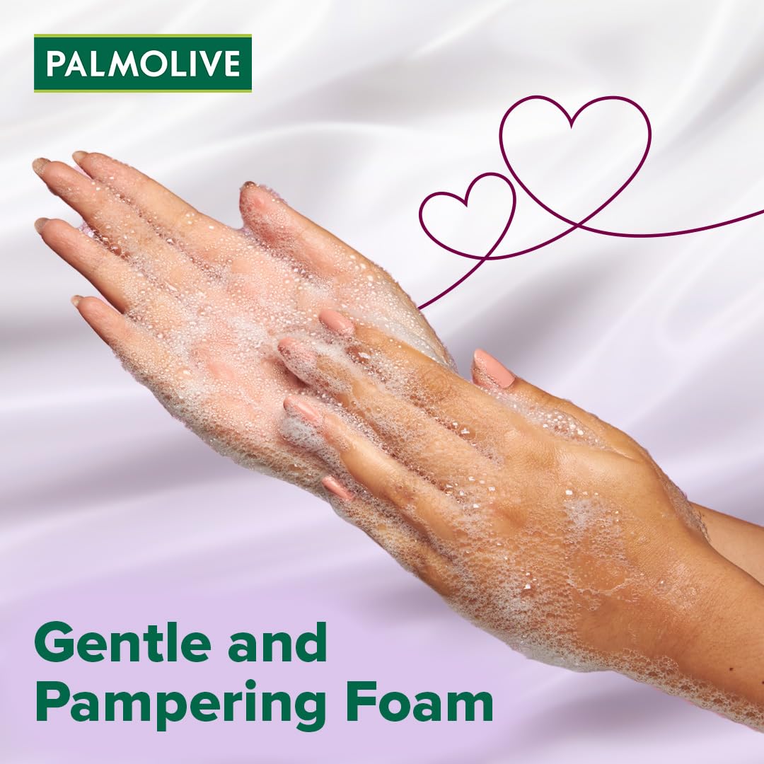 Palmolive Naturals Black Orchid & Milk Hand Wash Refill 750ml - Germ Protection for Home & Office