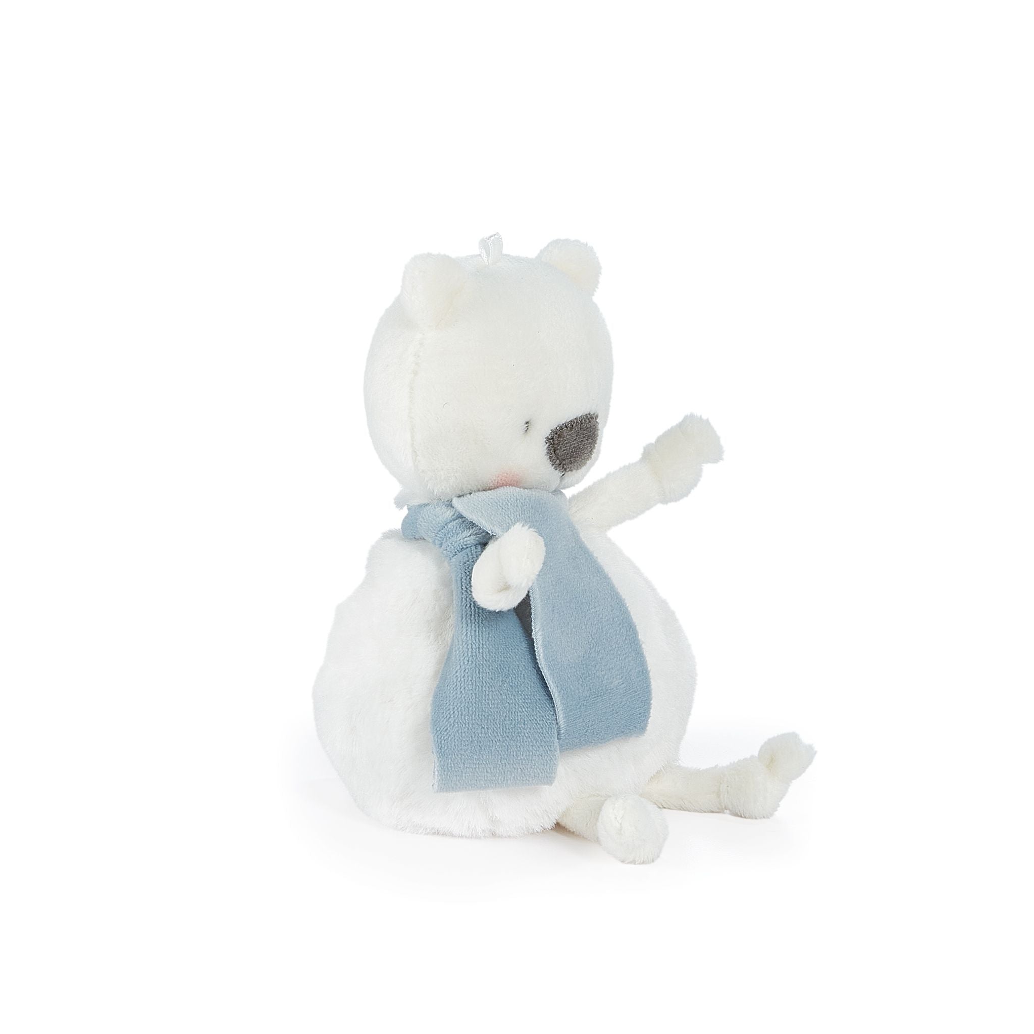 Boris the Polar Bear Limited Edition Holiday Roly Poly Toy - Cute Tumbling Winter Decor for Christmas, Home, Office & Gift Giving