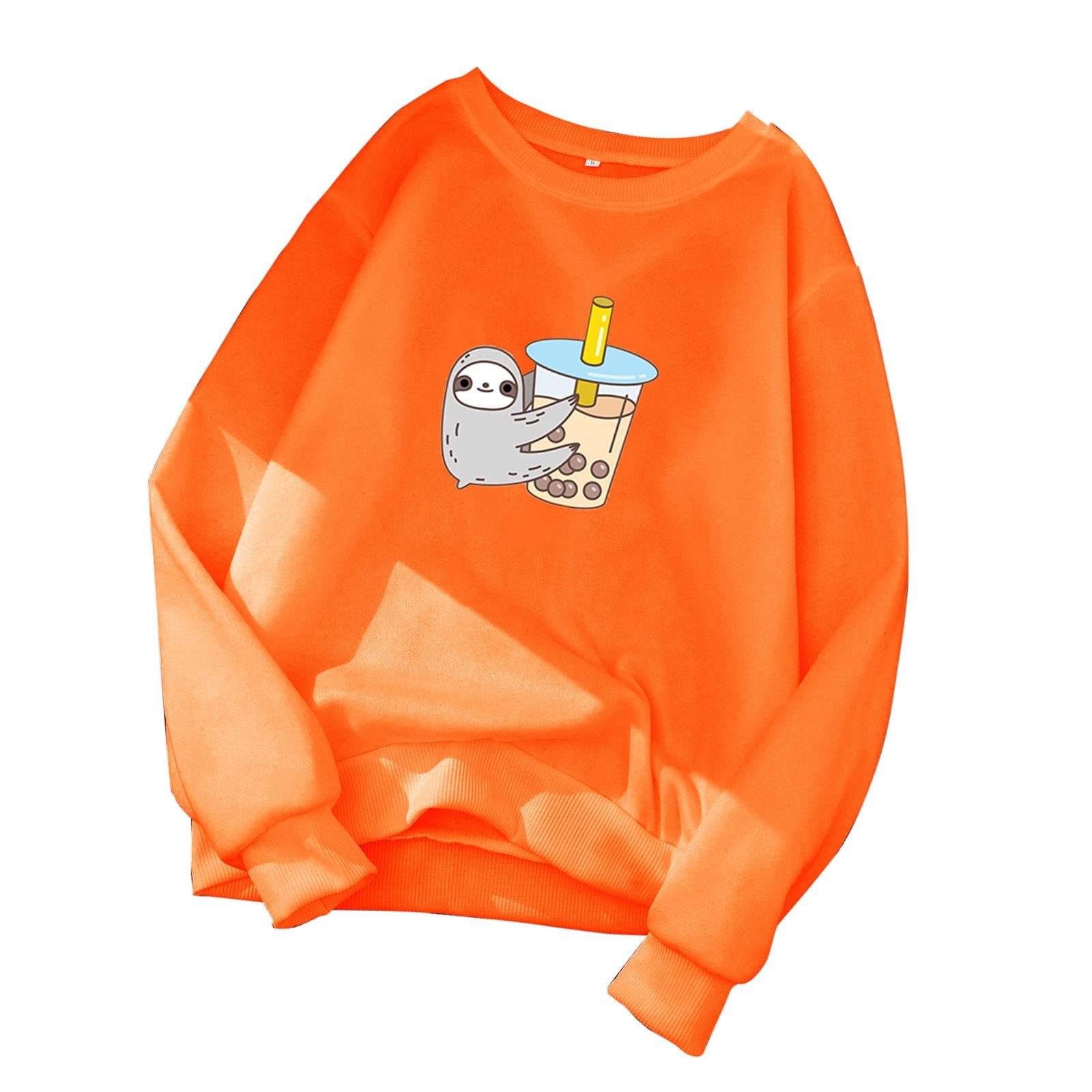 Women's Graphic Print Long Zip-Up Hoodie Sweatshirt - Casual Pullover with Round Neck for Everyday Wear - Perfect for Workouts, Lounging & Outdoor Activities