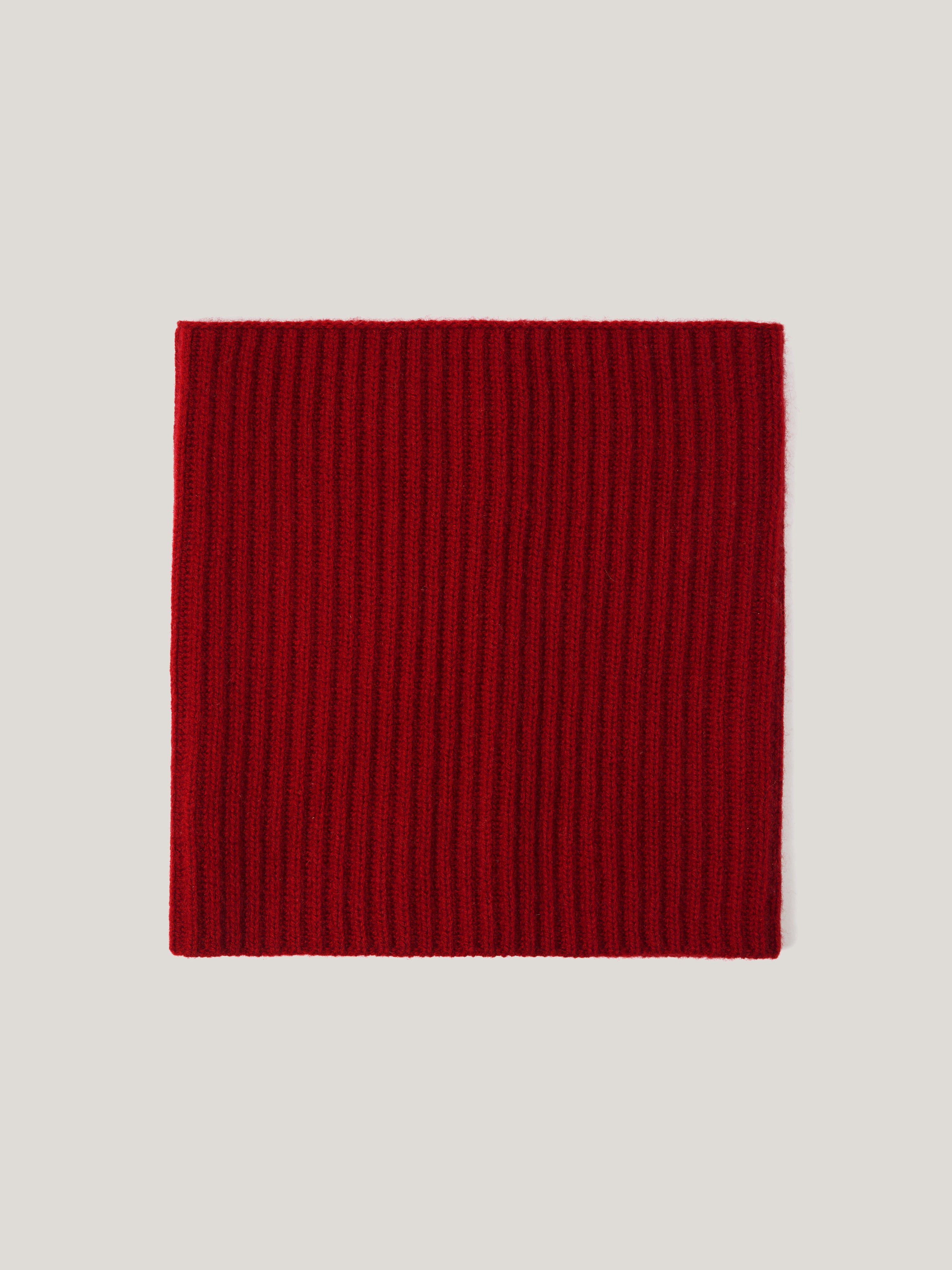 Premium Wool Cashmere Blend Snood Scarf - Soft Winter Wrap for Women & Men - Elegant Red - Perfect for Cold Weather, Outdoor Activities & Holiday Gifts