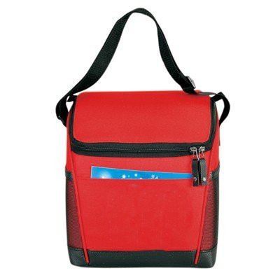 Yens® Fantasybag Executive 6-Pack Cooler - Premium Insulated Lunch Bag for Work, Picnics & Outdoor Adventures (Red, AC-6695) - Perfect for Office, Camping & Beach Trips