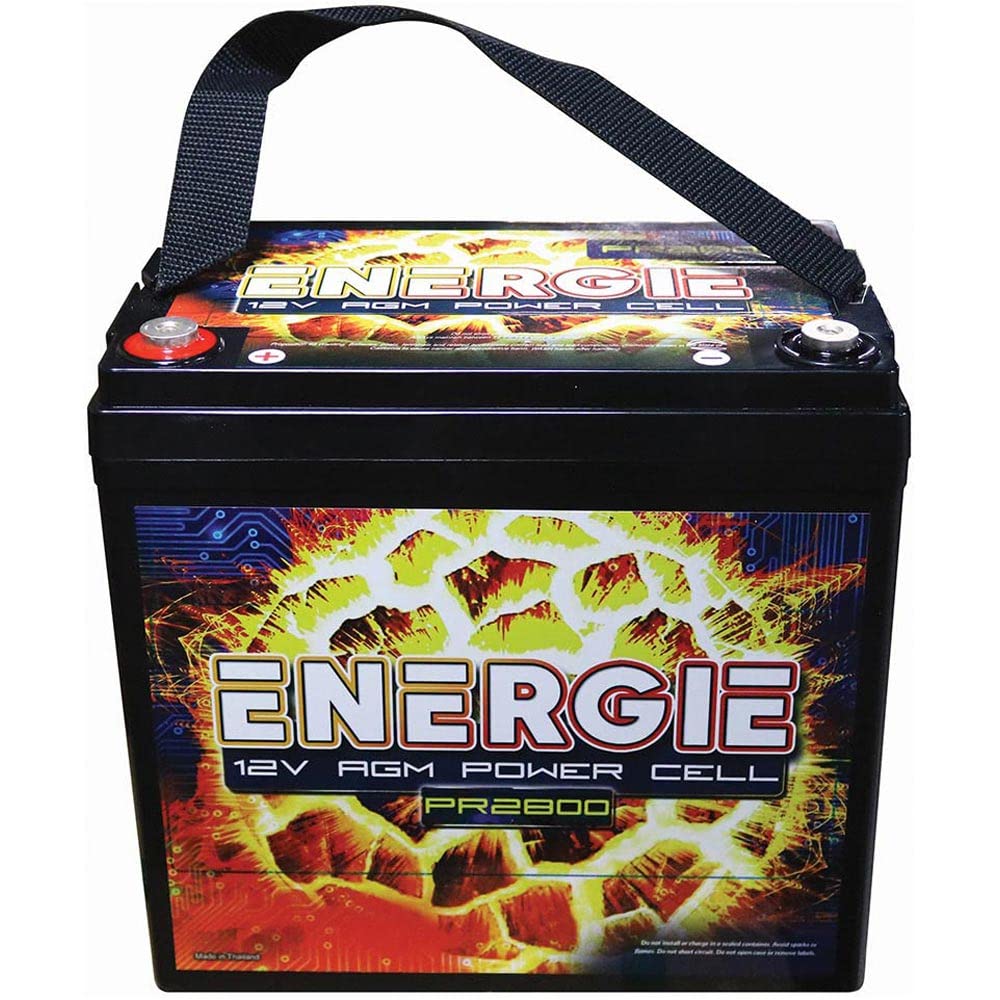 Reikken PR2800 2800W 12V Power Cell - High Output Portable Battery for Camping, RV, and Emergency Power Backup
