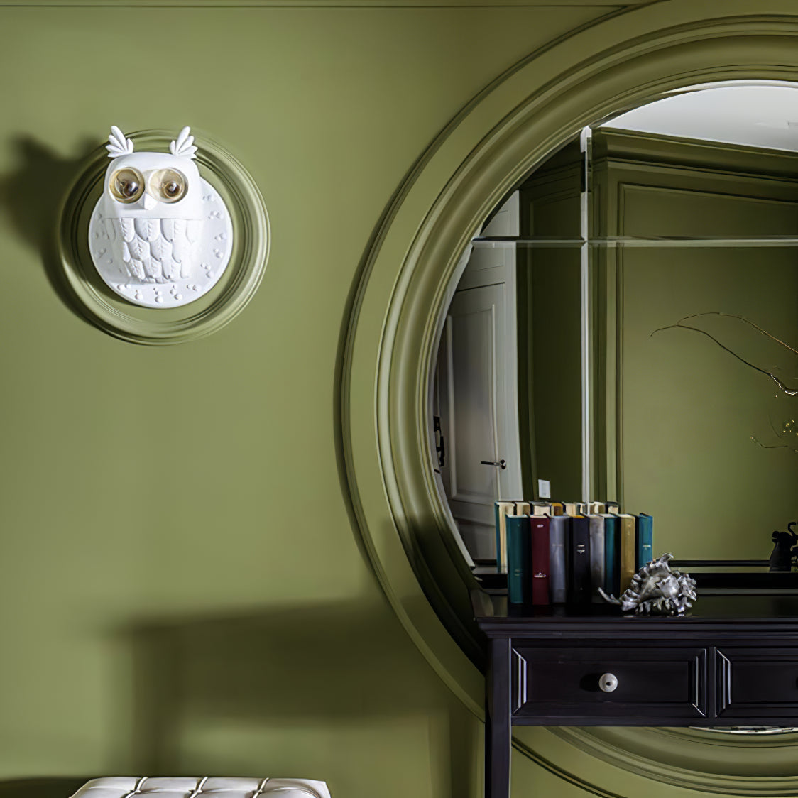 Owl Wall Lamp - Cute Owl Night Light for Kids Room, Nursery, Bedroom - Perfect for Nighttime Reading and Decor