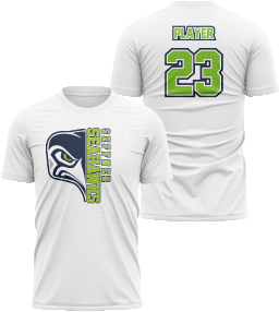 Seattle Seahawks Men's Sublimation Dye Short Sleeve Spirit T-Shirt - Perfect for Game Day, Fan Events & Casual Wear