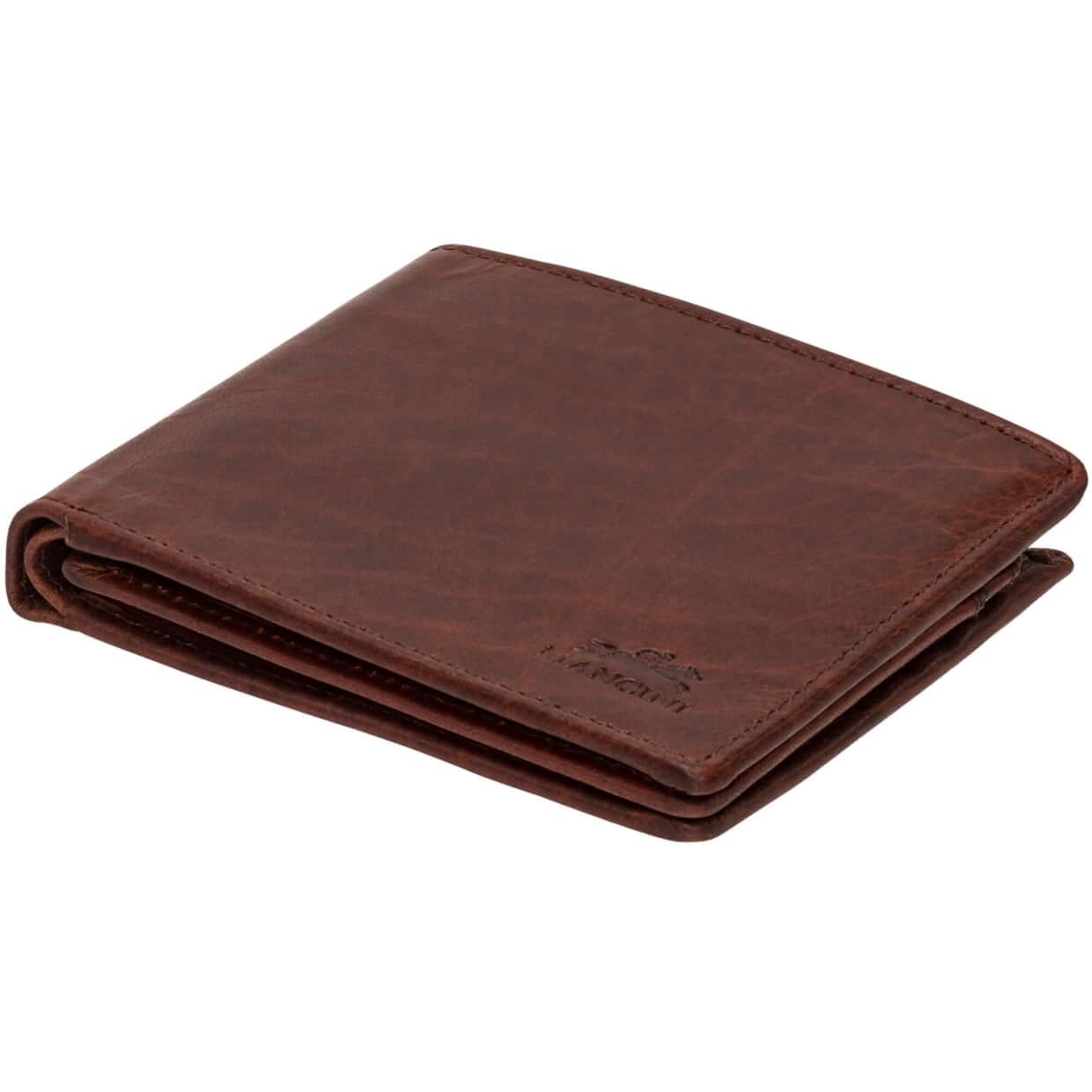 Mancini BUFFALO RFID Blocking Secure Left Wing Billfold Wallet for Men - Perfect for Travel, Business & Everyday Use