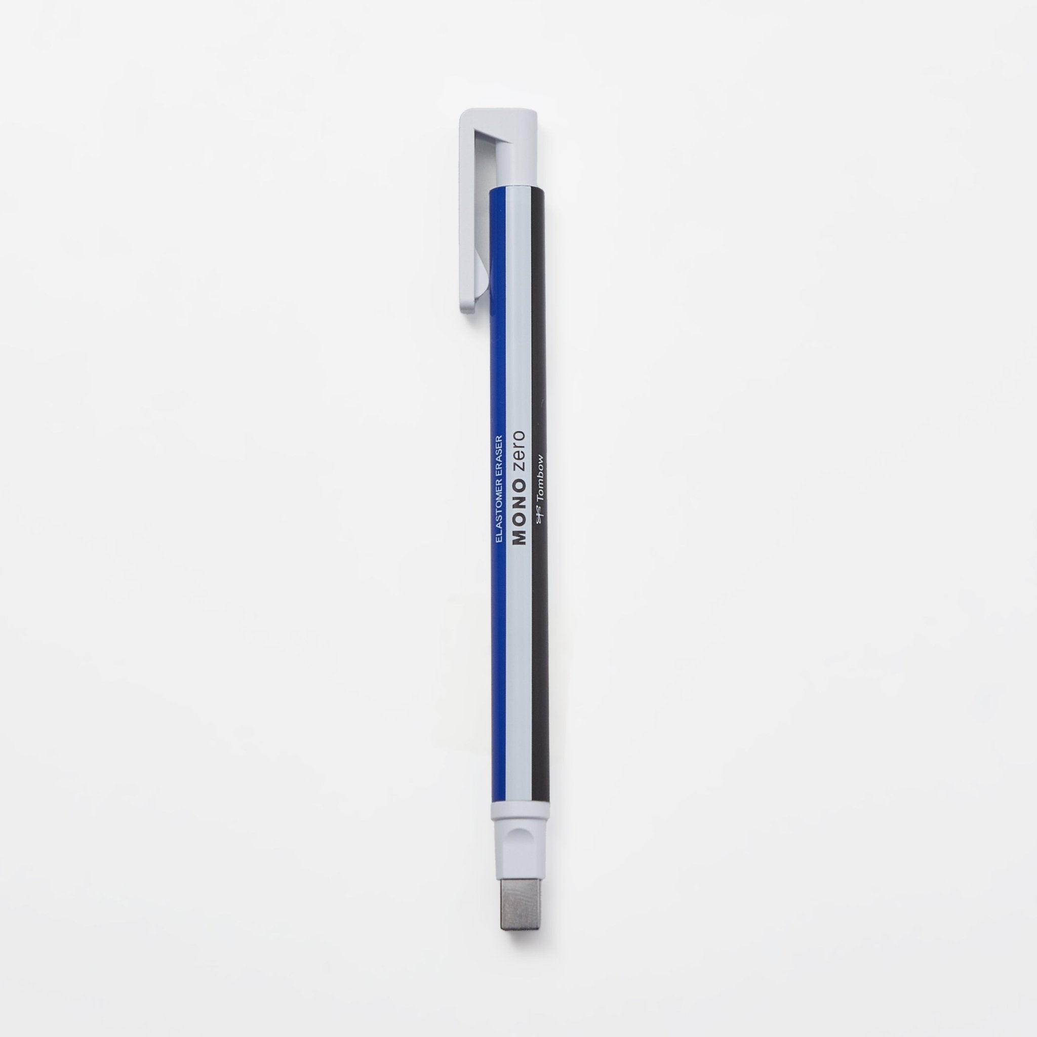 MONO Zero Flat Eraser Holder for Precision Erasing - Compatible with Tombow Pencils - Perfect for Artists, Drafting & School Use