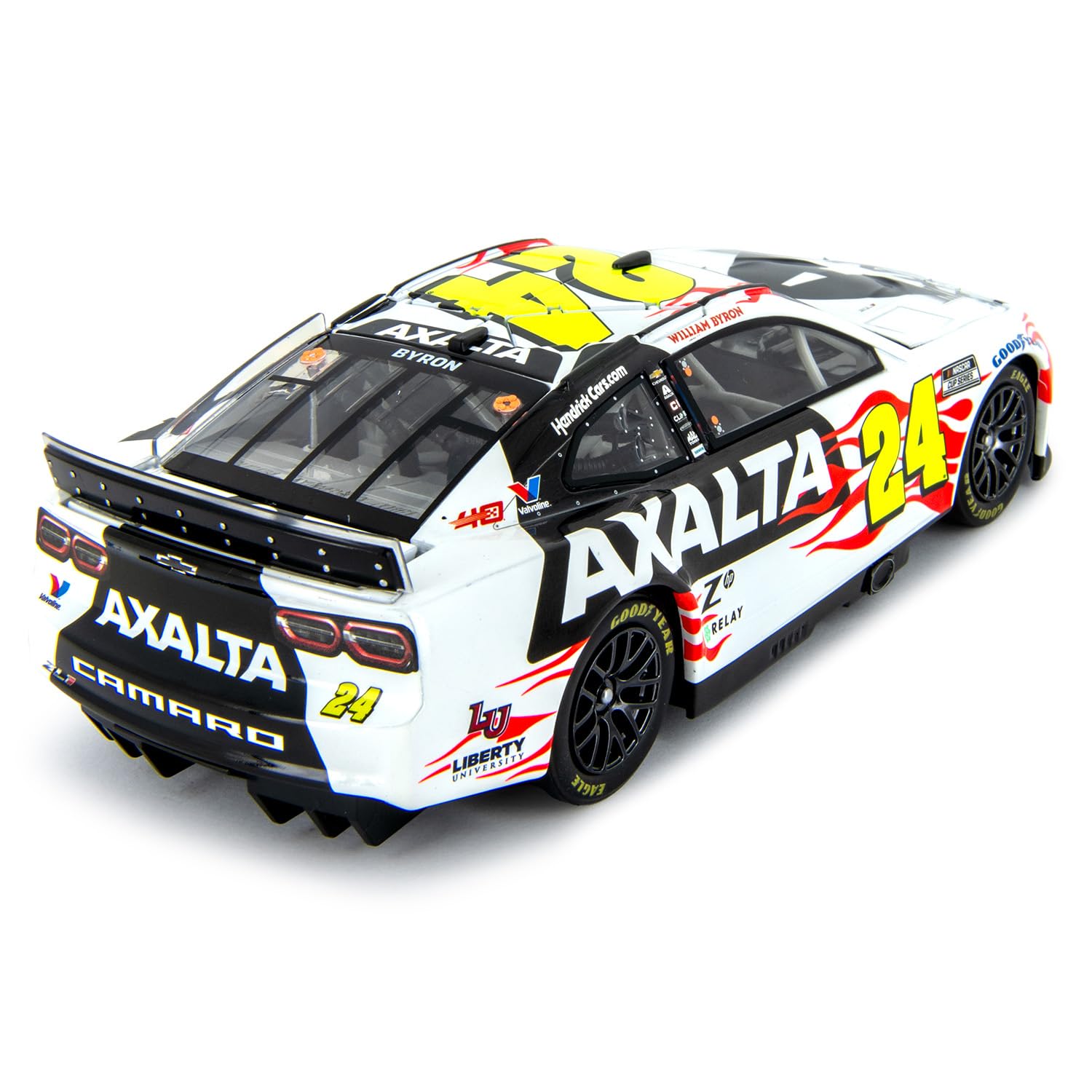 William Byron 2024 Axalta 1:24 Scale NASCAR Diecast Car - Collectible Racing Model for Display & Gift Giving