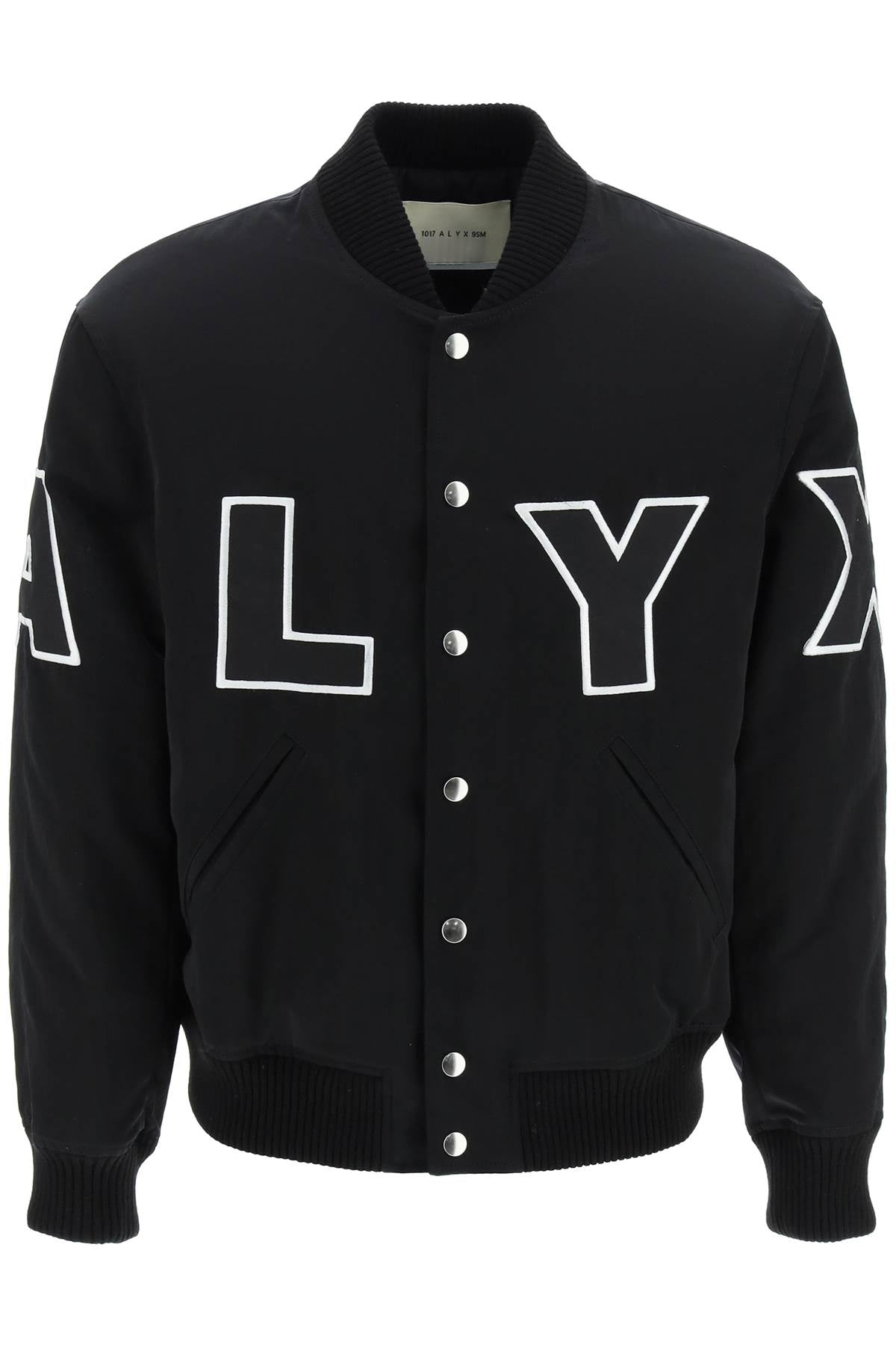 1017 ALYX 9SM Maxi Logo Bomber Jacket - Stylish Streetwear for Men & Women | Perfect for Urban Fashion & Casual Outfits