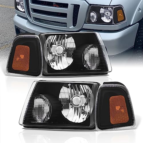 OE Style - Black Housing / Amber Reflector