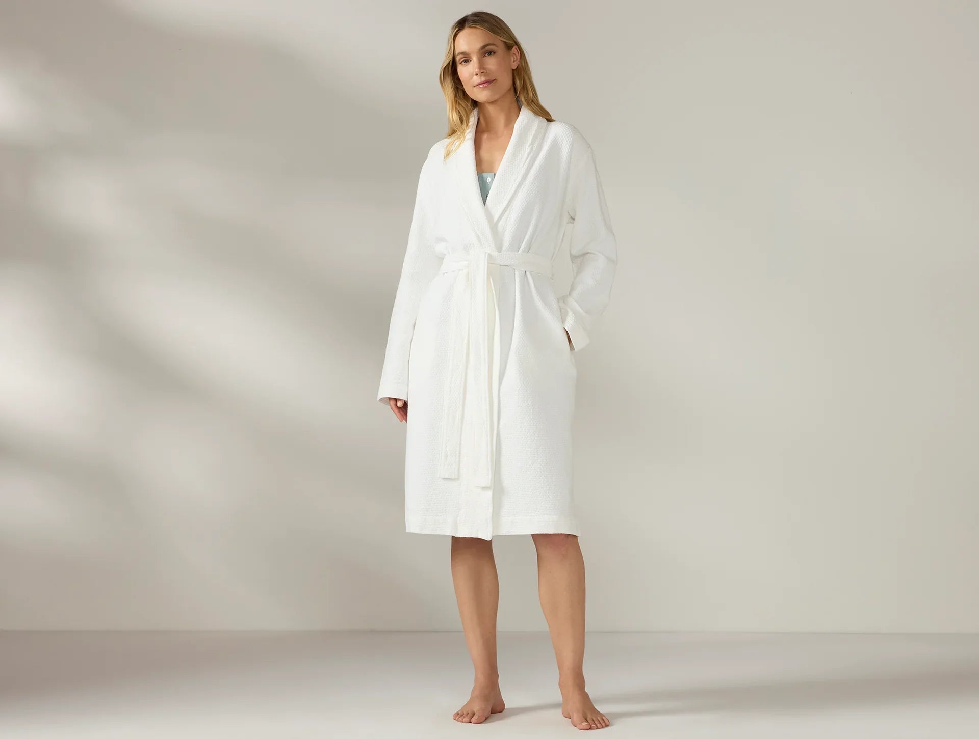Organic Cotton Women's Adriatic Robe - Soft & Comfortable Bathrobe for Spa, Lounge & Relaxation at Home