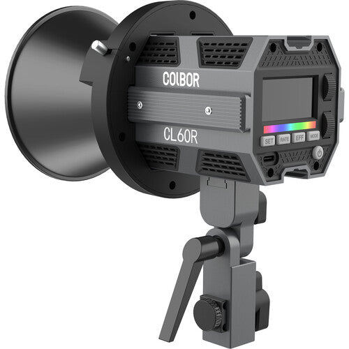 COLBOR CL60R RGB COB LED Monolight - Professional Continuous Lighting for Photography, Videography & Studio - Perfect for YouTube, TikTok, Live Streaming & Portrait Shooting