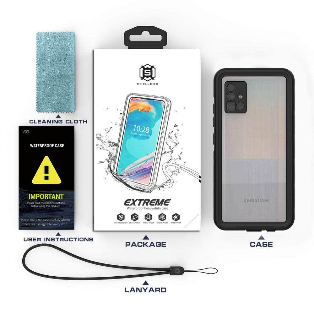 IP68 Waterproof Case for Samsung Galaxy S22 Plus - Shockproof Protective Cover for Swimming, Diving & Outdoor Activities