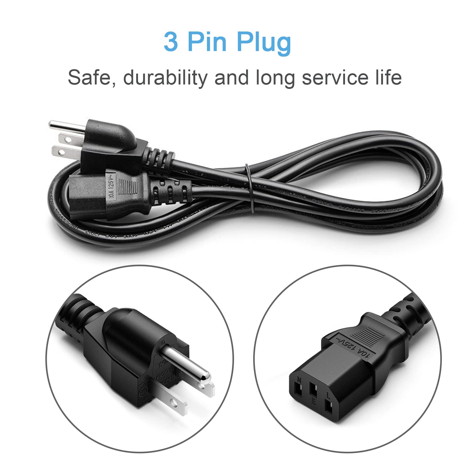 HotTopStar 230W Laptop Charger for Lenovo Legion 5/5i/5P/7/C7/S7/Y720/Y7000/Y9000K & ThinkPad P Series - 20V 11.5A AC Power Adapter Replacement (Compatible with 4X20E75111) - Perfect for Gaming, Work & Travel