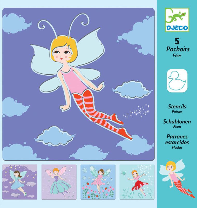 Buy Djeco Stencil Packs Online - Creative Art & Craft Stencils for Kids & Adults - Perfect for DIY Projects, Scrapbooking & Home Decor