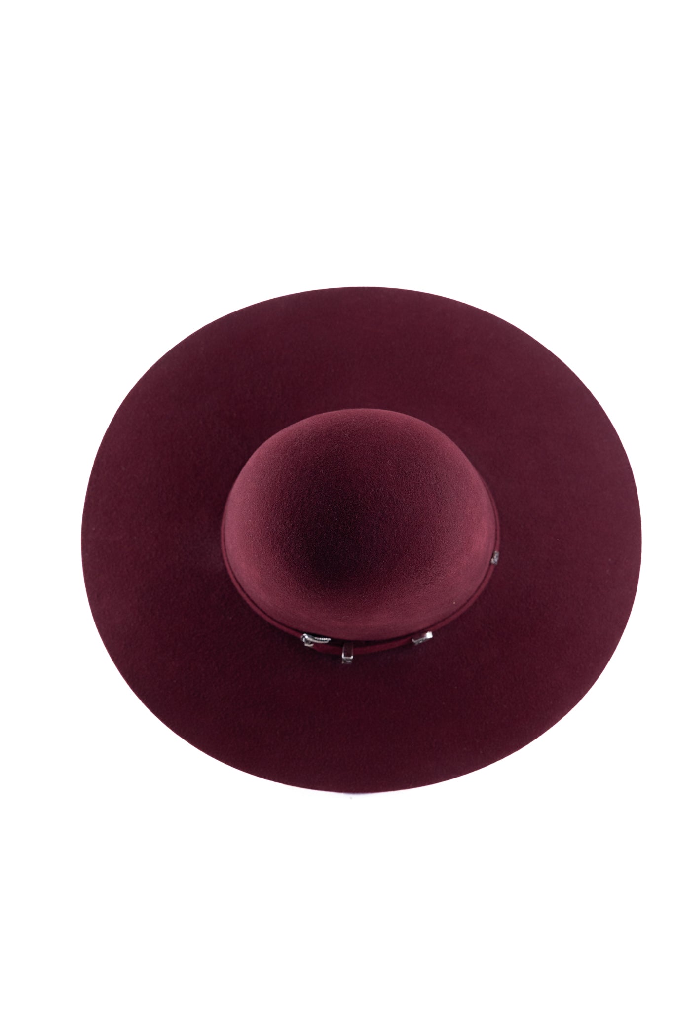 Rock'em 4X Premium Felt Cowboy Hat for Men & Women - Western Style Wine Open Crown Hat for Rodeo, Country Music Festivals & Outdoor Events