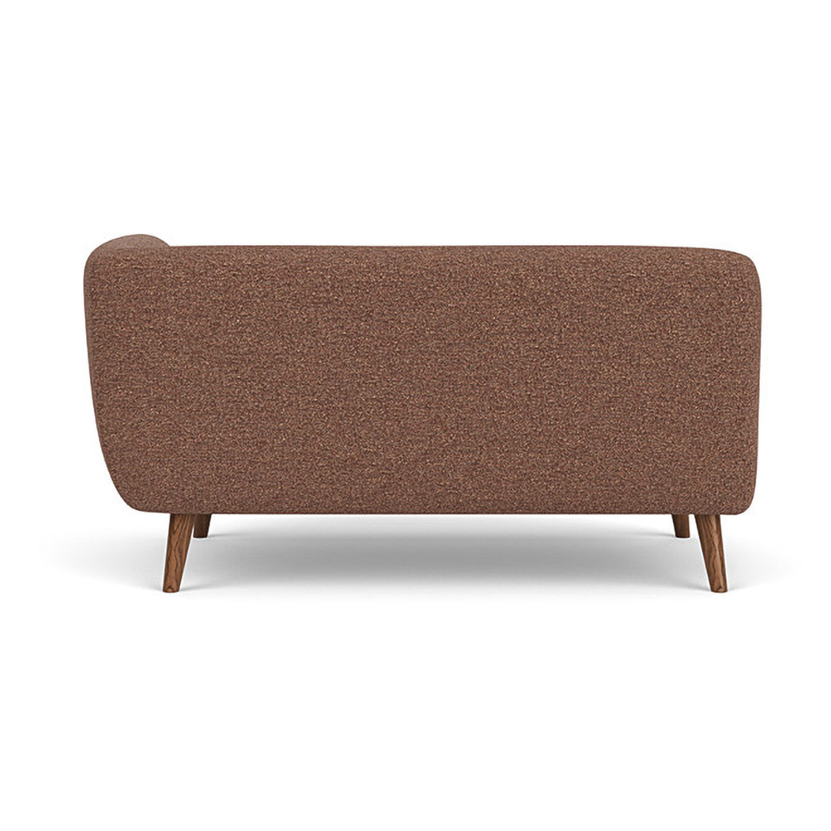Alfred Boucle Right 2 Seater Modular Sofa - Modern Comfortable Sectional Couch for Living Room, Lounge & Small Spaces