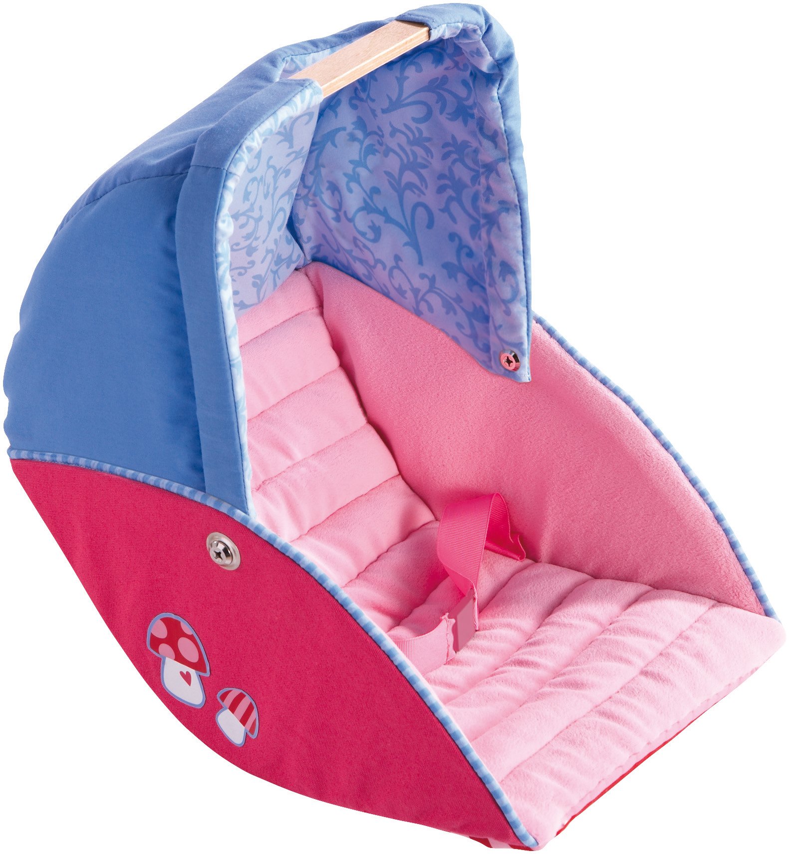 HABA Baby Doll Infant Seat - Safe & Comfortable Toy Doll High Chair for Toddlers & Kids - Perfect for Pretend Play, Role Play & Nursery Decor