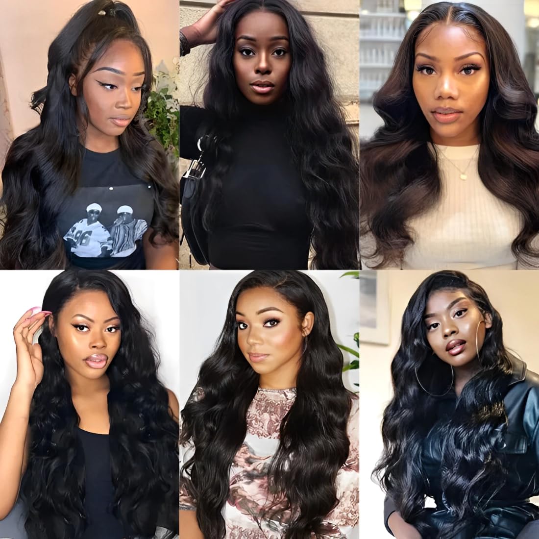 UNice Brazilian Body Wave 100% Virgin Human Hair Weave Extensions - 30 Inch 1 Bundle, Natural Black, Unprocessed, Can Be Dyed & Bleached - Perfect for Daily Styling, Special Occasions & Salon Use