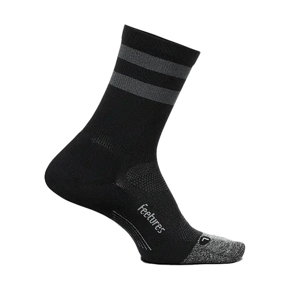 Feetures Elite Light Cushion Mini Crew Socks - Performance Running & Hiking Socks for Men & Women - Breathable & Cushioned for All-Day Comfort - Perfect for Workouts, Travel & Outdoor Activities