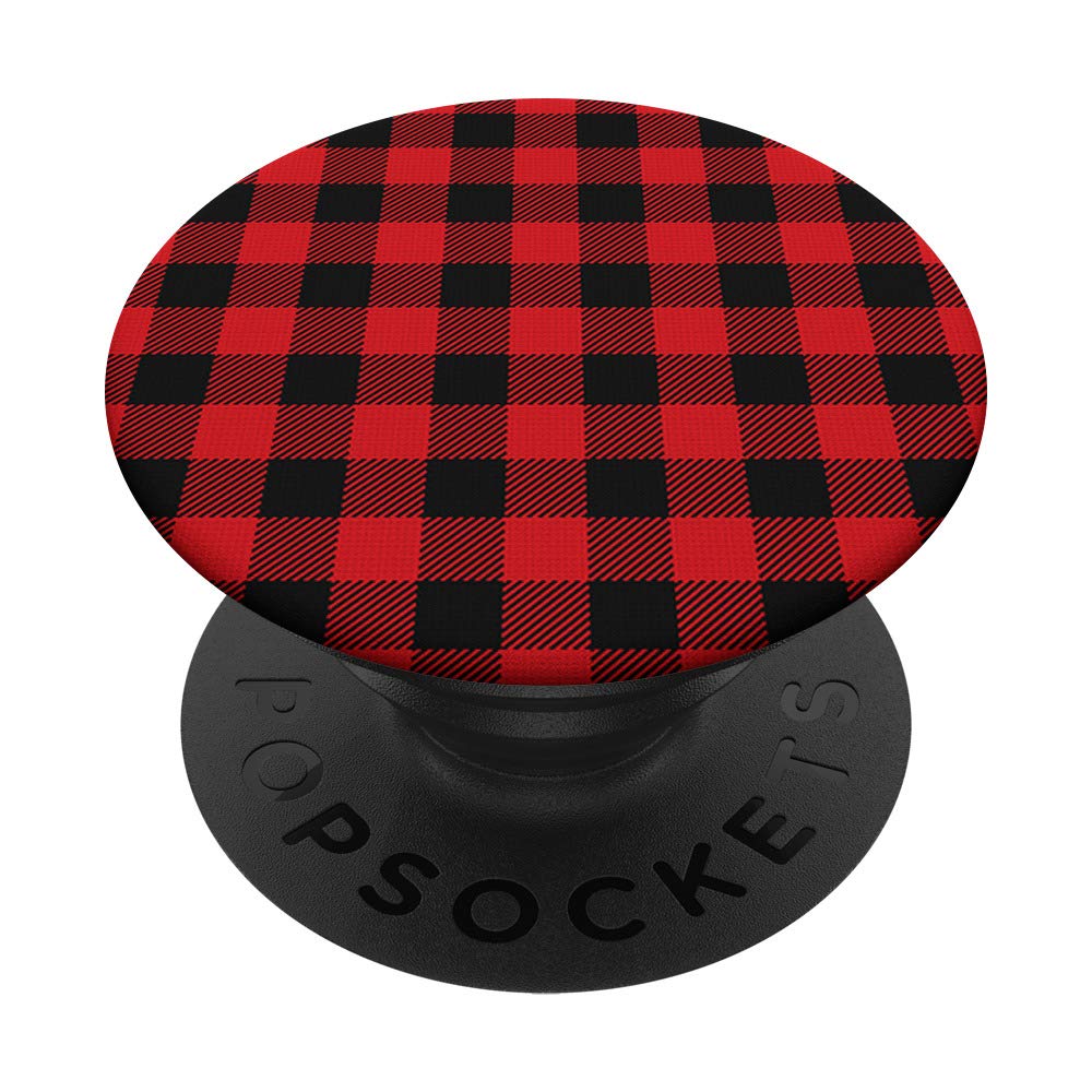 Black Red Buffalo Plaid Gingham Pattern Flannel Shirt - Classic Checkered Design for Men & Women - Perfect for Outdoor Adventures, Camping, and Cozy Winter Wear