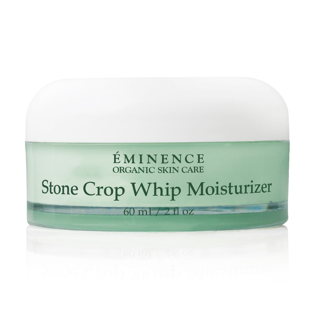 Eminence Organics Stone Crop Whip Moisturizer - Hydrating Face Cream for Dry Skin, Lightweight & Fast Absorbing - Perfect for Daily Skincare Routine & Nighttime Hydration