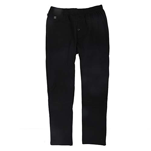 Electric Heating Pants for Men - 3 Temperature Settings Thermal Snow Pants with Battery Pack - Winter Outdoor Activities, Skiing, Snowboarding & Cold Weather Work
