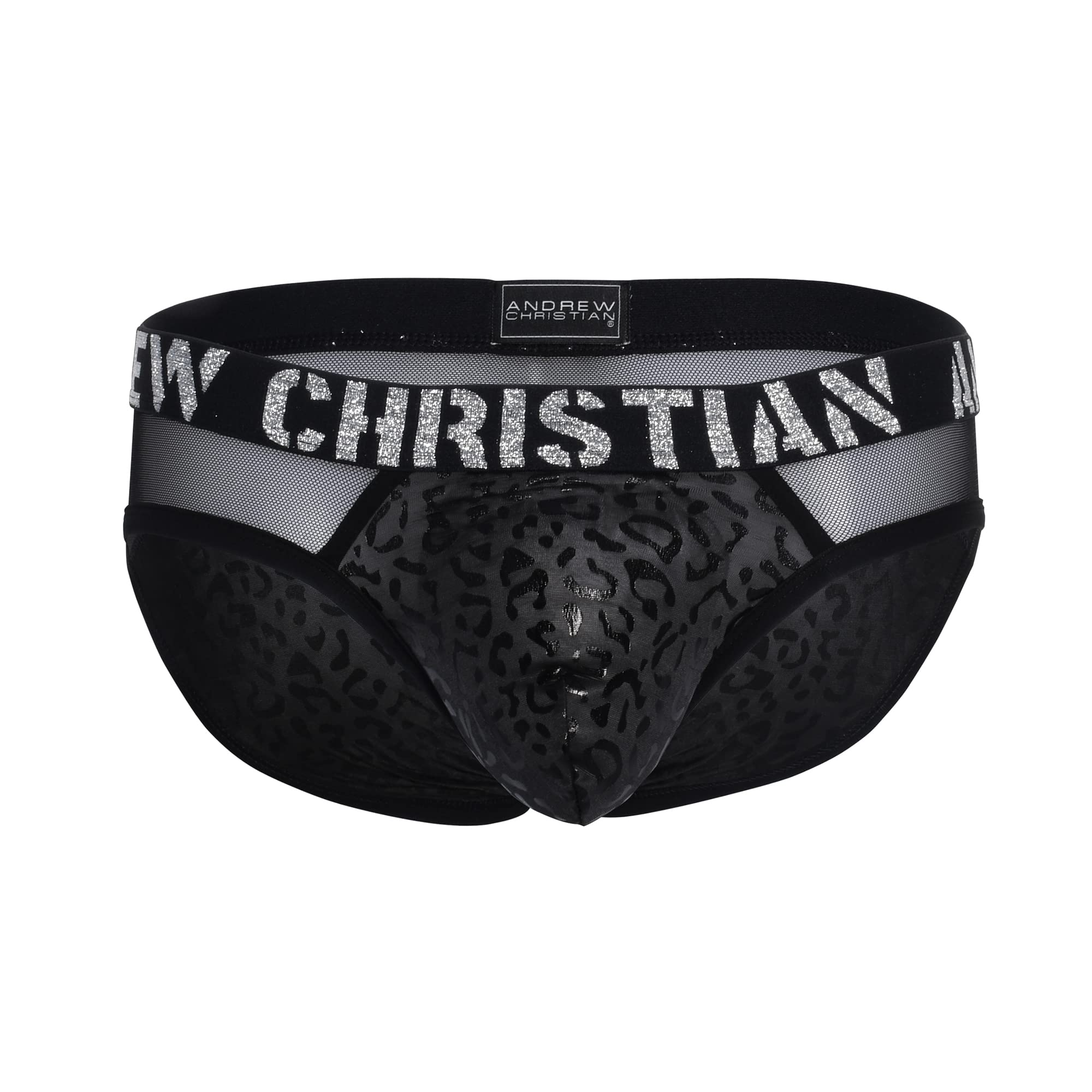 Andrew Christian Almost Naked Mesh Briefs for Men - Ultra Soft Breathable Underwear with Sheer Design - Perfect for Gym, Lounge & Everyday Wear