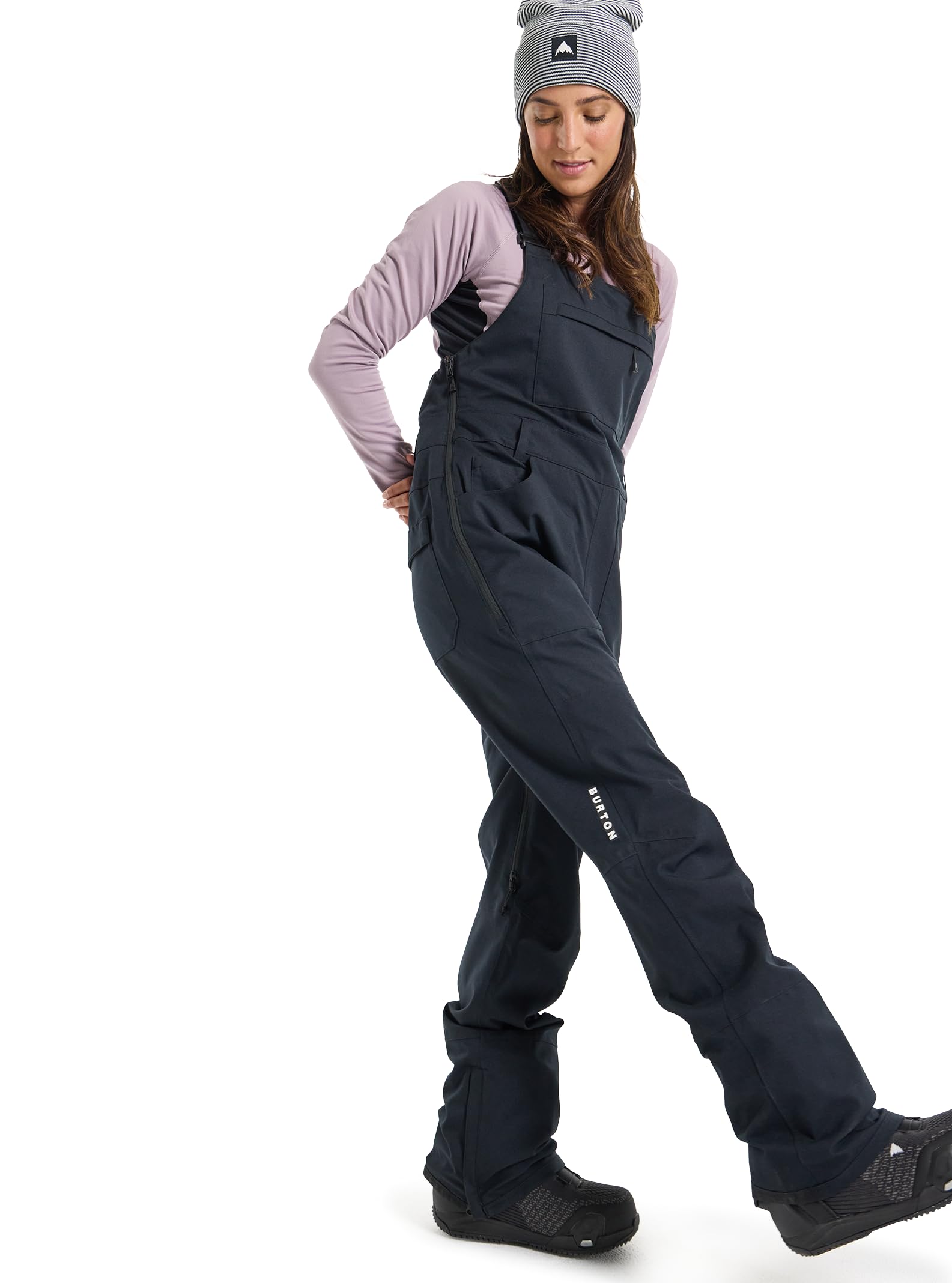 Burton Unisex Avalon 2L Bib Snow Pants (Tall) - Waterproof Insulated Ski Bib Overalls for Men & Women - Perfect for Snowboarding, Skiing & Winter Outdoor Activities