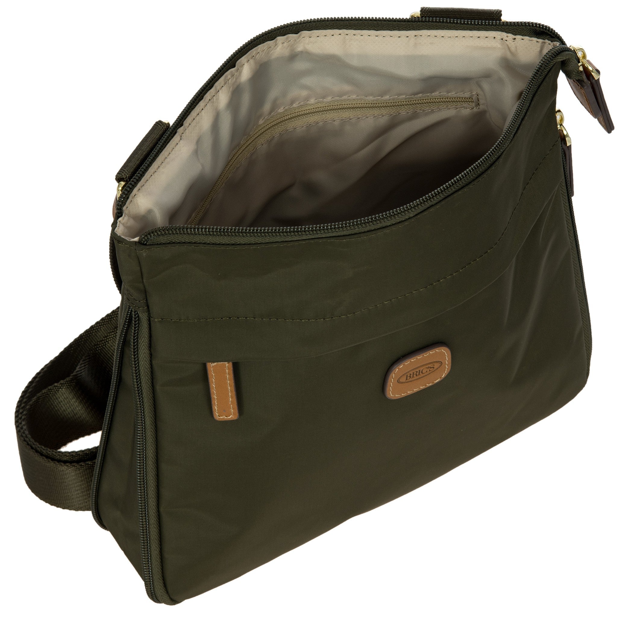 Brics X Bag - Expandable Travel Shoulder Bag for Men & Women | Durable & Stylish Carry-On for Airplane, Commute & Weekend Getaways